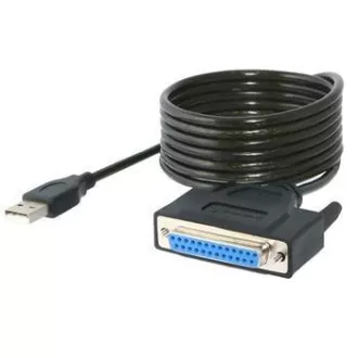 Kabel USB PREMIUMCORD do drukarki, USB do portu równoległego