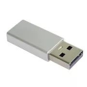 Przejściówka PremiumCord z USB-C na USB-A 2.0, srebrna