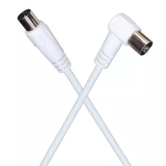 Kabel TV PREMIUMCORD złącze M/F 90, 75 Ohm 15m