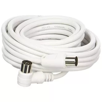 Kabel TV PREMIUMCORD złącze M/F 90, 75 Ohm 15m