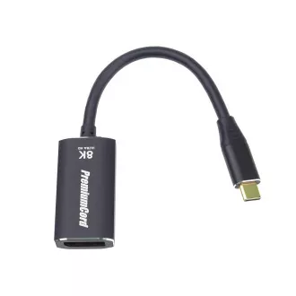 PREMIUMCORD Adapter USB-C do DisplayPort DP1.4 8K@60Hz i 4k@120Hz
