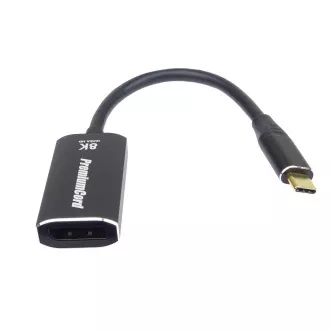 PREMIUMCORD Adapter USB-C do DisplayPort DP1.4 8K@60Hz i 4k@120Hz