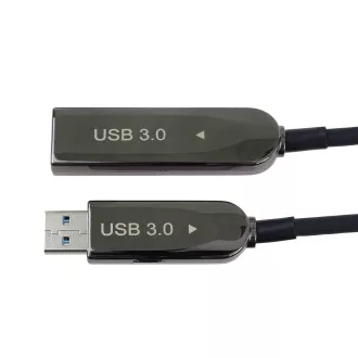 PREMIUMCORD Kabel USB3.0   2.0 przedłużający optyczny kabel AOC A/Męski - A/Żeński 15m