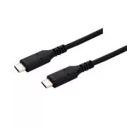 C-TECH USB 4.0, Typ-C (CM/CM), PD 100W, 40Gbps, 0, 5m, czarny