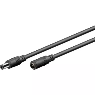 PREMIUMCORD Przedłużacz złącza zasilania 5, 5/2, 1mm, 10m