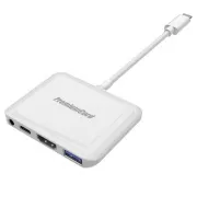 Konwerter PremiumCord USB-C na HDMI2.0 USB3.0 Audio PD (dla iPada Pro)