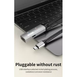 PREMIUMCORD Wzmacniacz i przedłużacz USB-C, męsko-żeński, 5 Gb/s, aluminiowy, 10 m