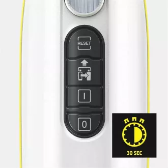 Mop parowy Karcher SC 3, 1600 W, eliminuje do 99,999% wirusów i 99,99% bakterii, biały Mop parowy Karcher SC 3, 1600 W, eliminuje do 99,999% wirusów i 99,99% bakterii, biały