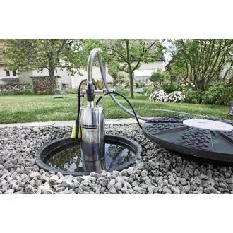 Pompa zanurzeniowa ciśnieniowa do cystern Karcher BP 2, 800 W, 5700 l/h, głębokość zanurzenia 7 m, wbudowany filtr wstępny
