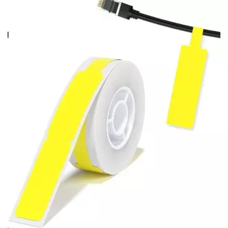 Etykiety kablowe Niimbot RXL 12, 5x109mm 65szt Żółte dla D11 i D110