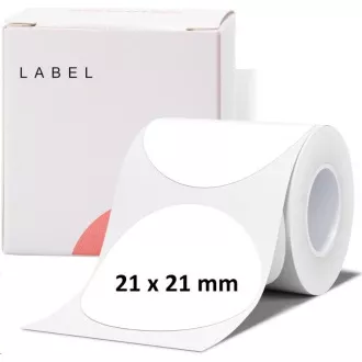 Etykiety Niimbot R 21x21mm 300szt RoundB dla B21, B21S, B3S, B1