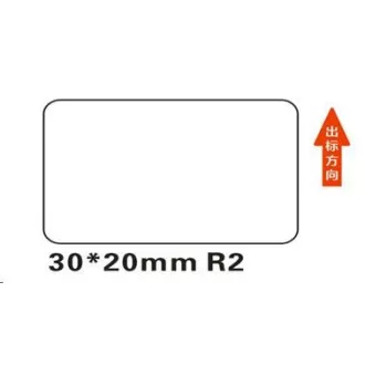Etykiety Niimbot R 30x20mm 320szt białe dla B21, B21S, B3S, B1