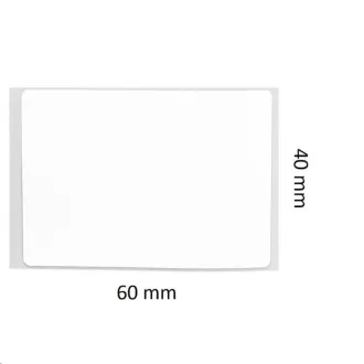 Etykiety Niimbot R 40x60mm 125szt białe dla B21, B21S, B3S, B1