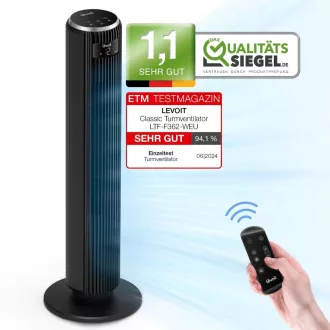 Wentylator wieżowy Levoit TempSense F362 DC Vortex - wentylator automatyczny