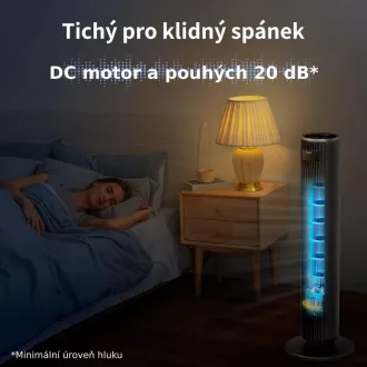 Wentylator wieżowy Levoit TempSense F362 DC Vortex - wentylator automatyczny