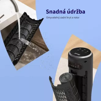 Wentylator wieżowy Levoit TempSense F362 DC Vortex - wentylator automatyczny