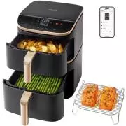 Cosori Turbo Tower Pro Smart Hot Air Fryer 10, 8l czarny