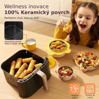 Cosori Turbo Tower Pro Smart Hot Air Fryer 10, 8l czarny