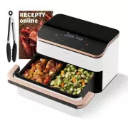 Frytownica powietrzna Cosori TF101S Dual blaze TwinFry 10l - biała