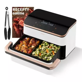 Frytownica powietrzna Cosori TF101S Dual blaze TwinFry 10l - biała