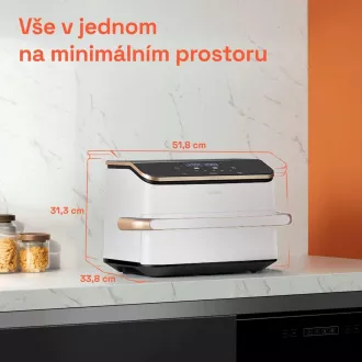 Frytownica powietrzna Cosori TF101S Dual blaze TwinFry 10l - biała