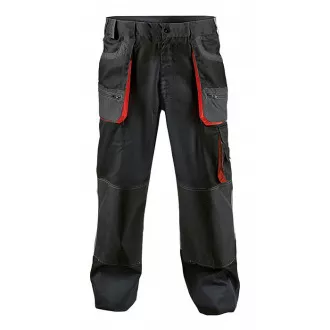 Spodnie FF CARL BE-01-003 czerwono/czarne 60