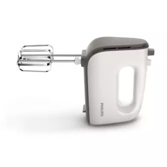 Trzepaczka ręczna Philips HR3740/00 Viva Collection, 450 W, podwójne trzepanie, 5 prędkości, funkcja turbo, biała