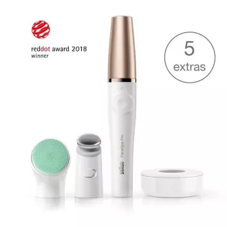 Depilator Braun FaceSpa Pro 913 do depilacji twarzy, 3 w 1, rewitalizacji, tonizowania skóry