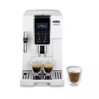 W pełni automatyczny ekspres do kawy DeLonghi ECAM 350.35.W Dinamica, 1450 W, 15 barów, wyświetlacz LCD, biały W pełni automatyczny ekspres do kawy DeLonghi ECAM 350.35.W Dinamica, 1450 W, 15 barów, wyświetlacz LCD, biały