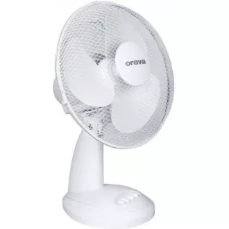 Wentylator stołowy Orava SF-13, oscylacja, 3 prędkości, średnica 30 cm Wentylator stołowy Orava SF-13, oscylacja, 3 prędkości, średnica 30 cm