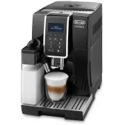 Automatyczny ekspres do kawy DeLonghi Dinamica ECAM 350.55.B, 15 barów, wbudowany młynek, system mleczny, tacka na kawę mieloną