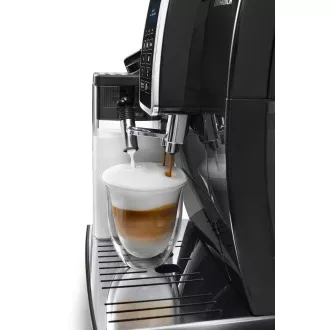 Automatyczny ekspres do kawy DeLonghi Dinamica ECAM 350.55.B, 15 barów, wbudowany młynek, system mleczny, tacka na kawę mieloną Automatyczny ekspres do kawy DeLonghi Dinamica ECAM 350.55.B, 15 barów, wbudowany młynek, system mleczny, tacka na kawę mieloną