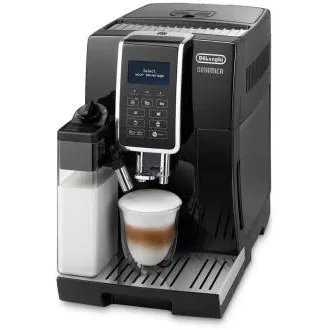 Automatyczny ekspres do kawy DeLonghi Dinamica ECAM 350.55.B, 15 barów, wbudowany młynek, system mleczny, tacka na kawę mieloną Automatyczny ekspres do kawy DeLonghi Dinamica ECAM 350.55.B, 15 barów, wbudowany młynek, system mleczny, tacka na kawę mieloną