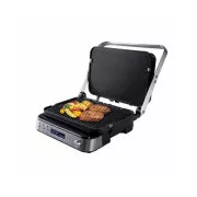 Grill elektryczny kontaktowy Orava Grillchef-3, 2000 W, wyświetlacz LCD, timer, sterowanie cyfrowe