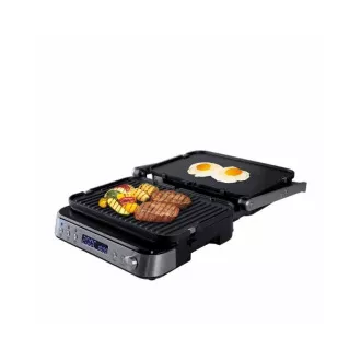 Grill elektryczny kontaktowy Orava Grillchef-3, 2000 W, wyświetlacz LCD, timer, sterowanie cyfrowe