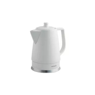 Czajnik elektryczny Orava VK-3813 W, 1500 W, 1,5 l, ceramiczny, automatyczne wyłączanie, biały
