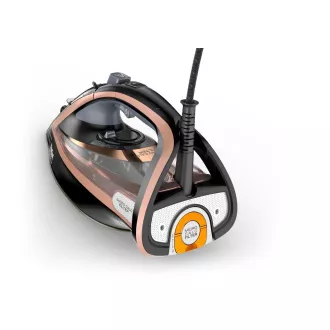 Żelazko parowe Tefal Ultimate Pure FV9845E0, 3200 W, zapobieganie kapaniu, automatyczne wyłączanie, brzoskwiniowe