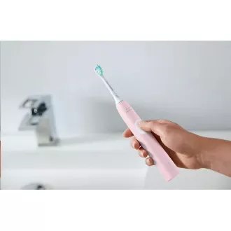 Szczoteczka soniczna Philips Sonicare Series 4300 HX6806/04, timer, 1 tryb, 2 intensywności, różowa Szczoteczka soniczna Philips Sonicare Series 4300 HX6806/04, timer, 1 tryb, 2 intensywności, różowa