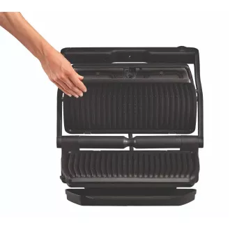 Tefal GC722834 Optigrill XL, grill kontaktowy, 2000 W, 9 programów grillowania, tacka na sok, automatyczny czujnik, czarny Tefal GC722834 Optigrill XL, grill kontaktowy, 2000 W, 9 programów grillowania, tacka na sok, automatyczny czujnik, czarny