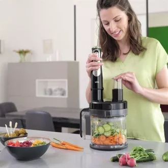 Blender kielichowy Braun MultiQuick 9 MQ9187XLI, 1200 W, płynna regulacja prędkości, SplashControl Blender kielichowy Braun MultiQuick 9 MQ9187XLI, 1200 W, płynna regulacja prędkości, SplashControl