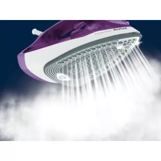 Żelazko parowe Tefal FV2836E0, 2400 W, zraszanie, parowanie w pionie, fioletowe Żelazko parowe Tefal FV2836E0, 2400 W, zraszanie, parowanie w pionie, fioletowe