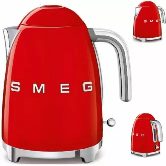 Czajnik elektryczny Smeg KLF03RDEU, 1, 7 l (7 filiżanek), 2400 W, styl lat 50-tych, czerwony Czajnik elektryczny Smeg KLF03RDEU, 1, 7 l (7 filiżanek), 2400 W, styl lat 50-tych, czerwony
