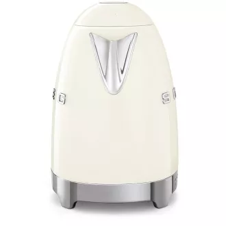 Czajnik elektryczny Smeg KLF04CREU, 1, 7 l (7 filiżanek), 2400 W, 50s style, regulacja temperatury, 7 programów, kremowy
