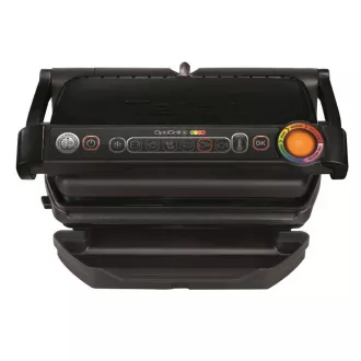 Grill kontaktowy Tefal Optigrill GC712834, 2000 W, 6 programów, wskaźnik postępu, tacka ociekowa, czarny Grill kontaktowy Tefal Optigrill GC712834, 2000 W, 6 programów, wskaźnik postępu, tacka ociekowa, czarny
