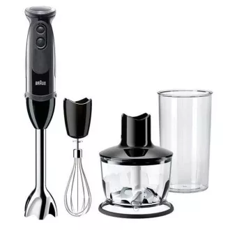 Blender kielichowy Braun MultiQuick 5 Vario MQ5235BK, 1000 W, 21 prędkości, przełącznik impulsowy, kruszarka do lodu, czarny Blender kielichowy Braun MultiQuick 5 Vario MQ5235BK, 1000 W, 21 prędkości, przełącznik impulsowy, kruszarka do lodu, czarny