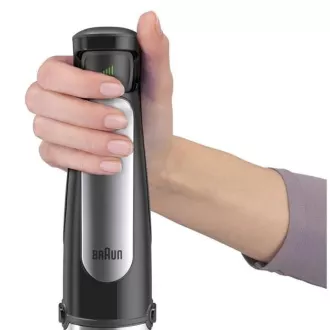 Braun MQ7000X blender kielichowy, 1000 W, kruszenie lodu, 2 ostrza, misa miksująca