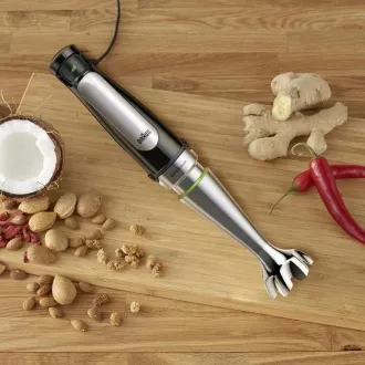 Braun MQ7000X blender kielichowy, 1000 W, kruszenie lodu, 2 ostrza, misa miksująca