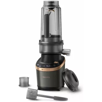 Blender stołowy Philips HR3770/00, 1500 W, 12 prędkości, moduł wyciskania soku, czarny