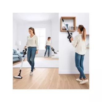 Odkurzacz sztyftowy Bosch Unlimited BCS612KA2, bezworkowy, filtr kasetowy, z akumulatorem, biały Odkurzacz sztyftowy Bosch Unlimited BCS612KA2, bezworkowy, filtr kasetowy, z akumulatorem, biały