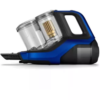 Odkurzacz bezprzewodowy Philips 8000 Series XC8049/01, drążek, oświetlenie LED, PowerCyclone 10, niebieski